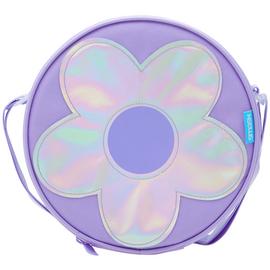 Smash Daisy Purple and Irridescent Lunch Bag