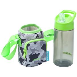 'Smash Camo Bottle & Bottle Bag Set