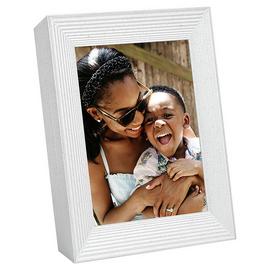 AURA Mason 9 Inch Digital Photo Frame - White