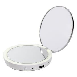 Stylpro Flip And Charge Powerbank Compact Mirror