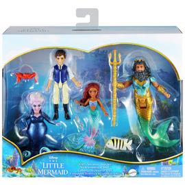 The Little Mermaid Ariel's Adventures Story Small Doll Set