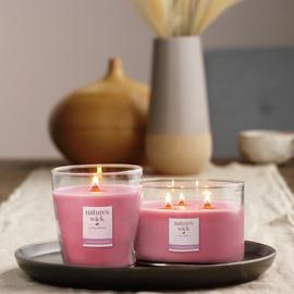 Nature's Wick Medium Jar Candle - Woodland Rose
