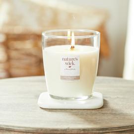 Nature's Wick Medium Jar Candle - Cashmere Wool