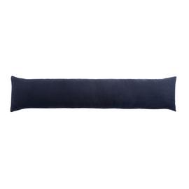 Habitat Basket Weave Draught Excluder - Navy