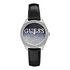 Guess Ladies Black Leather Strap Watch