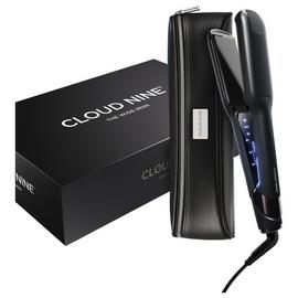 CLOUD NINE C9-PL1.0 Wide Iron Hair Straightener - Black