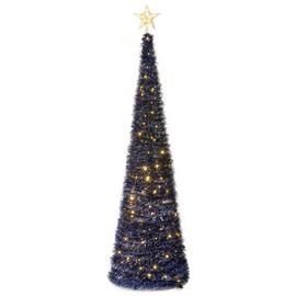 Premier Decorations 6ft Pop Up Slim Christmas Tree - Blue