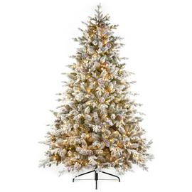 Premier Decorations 7ft Snowy Dorchester Christmas Tree