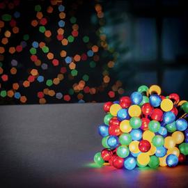 Premier Decorations 100 Multicoloured LED Christmas Lights