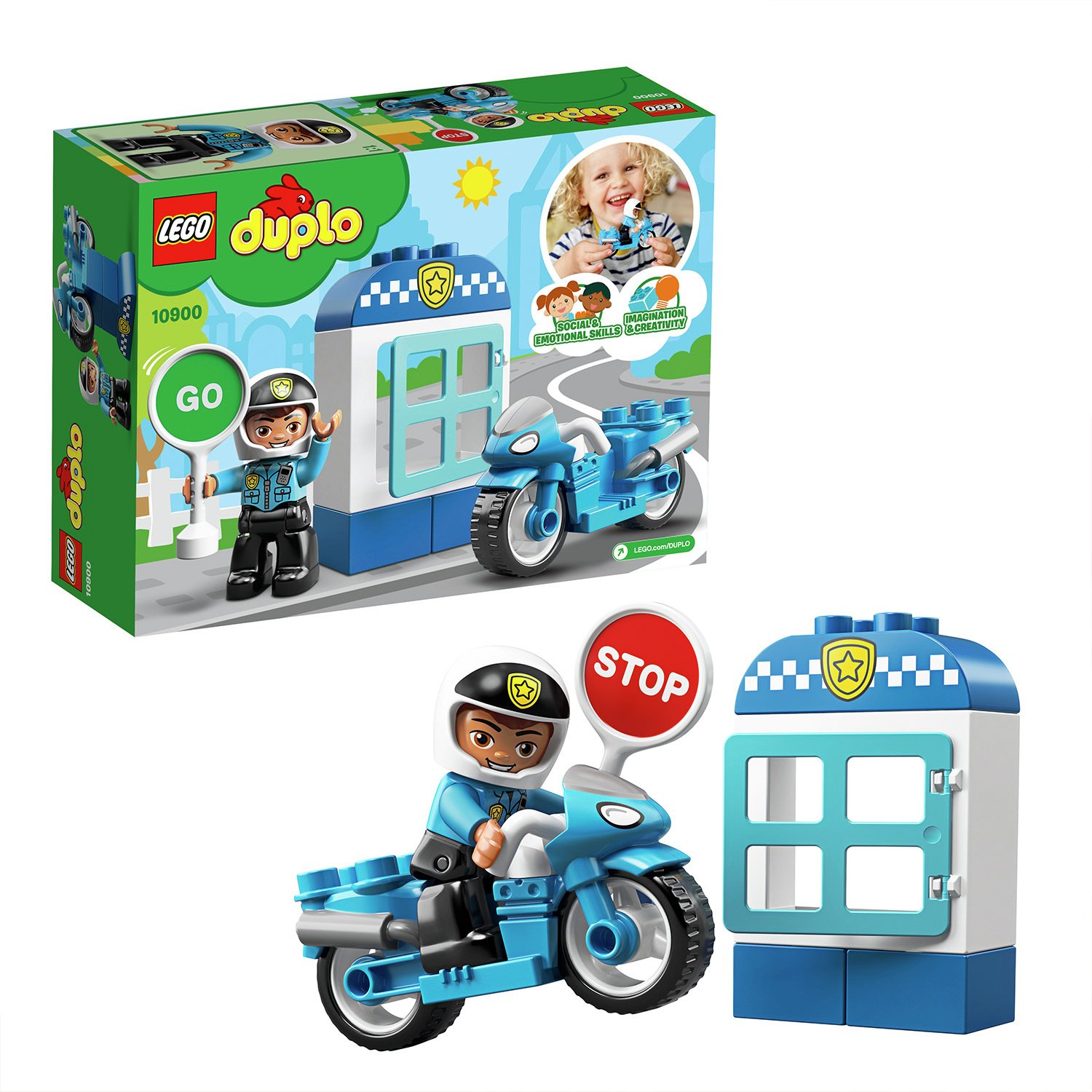 lego duplo police car