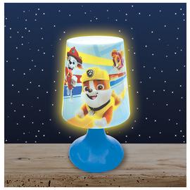Paw Patrol Kids LED Colour Changing Night Light - Blue