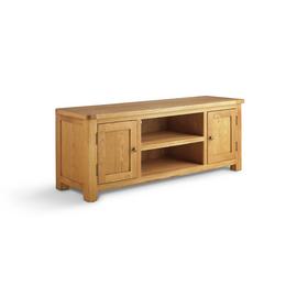 Argos Home Kent 2 Door Oak TV Unit - Natural