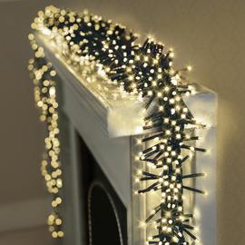 Premier Decorations Warm White LED Christmas Tree Lights