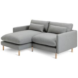 Habitat Paola Modular Left Hand Corner Chaise Sofa Set -Grey
