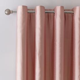 Argos Home Faux Silk Lined Eyelet Curtains