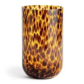 Habitat Tortoiseshell Glass Vase