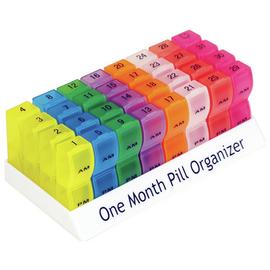 Aidapt Monthly Pill Organizer Box