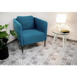 D-C-Fix Oriental Adhesive Vinyl Floor Tiles - Grey