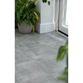 D-C-Fix Concrete Adhesive Vinyl Floor Tiles - Grey