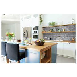 D-C-Fix Moroccan Self Adhesive Vinyl Wall Tiles - Grey