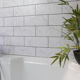 D-C-Fix Splendid Marble 3D Grey Wallpaper