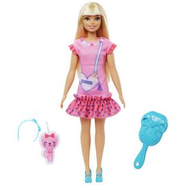 My First Barbie Malibu Soft Body Doll and Accessory - 35cm