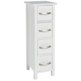 Argos Home 4 Drawer Bathroom Drawer Unit - White