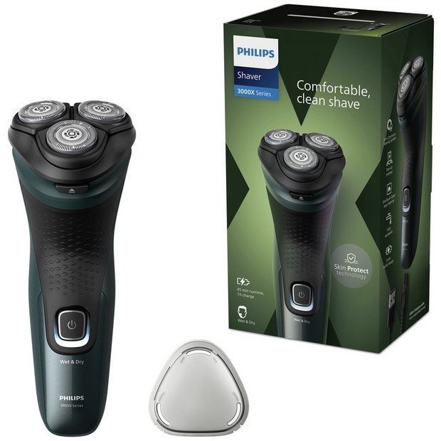 PHILIPS Shaver 3000X Series X3052/00 Rasoio elettrico Wet & Dry