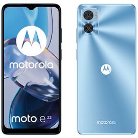 SIM Free Motorola E22 64GB Mobile Phone - Blue