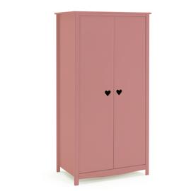 Argos Home Kids Mia 2 Door Wardrobe - Pink