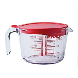Pyrex 1L Measuring Jug with Lid