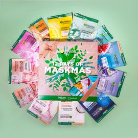 Garnier 12 Days Of Christmas Face Mask Advent Calendar