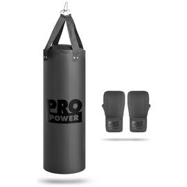 Pro Power 3 ft Punchbag With Gloves