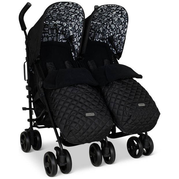 Cosatto side by outlet side double stroller