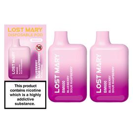 Lost Mary Disposable Vape Blueberry Sour Raspberry Set of 2