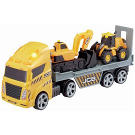 Teamsterz JCB Transporter Truck With 2 Mini Vehicles