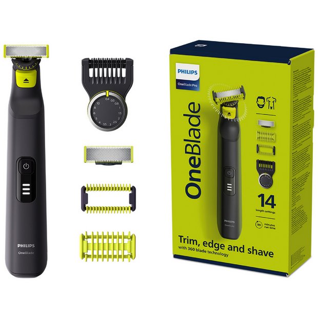 Philips OneBlade 360 Hair Shaver Trimmer Razor Cordless Comb for Face and  Body