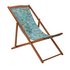 Argos Home Wooden Deck Chair - Wilderness Jungle