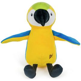 Petface Planet Plush Parrot Dog Toy