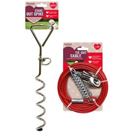 Rosewood Tie-Out Cable