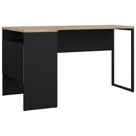 Tvilum Function Plus 2 Drawer Office Desk- Black & Oak