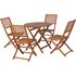 Argos Home Newbury 4 Seater Wooden Patio Set