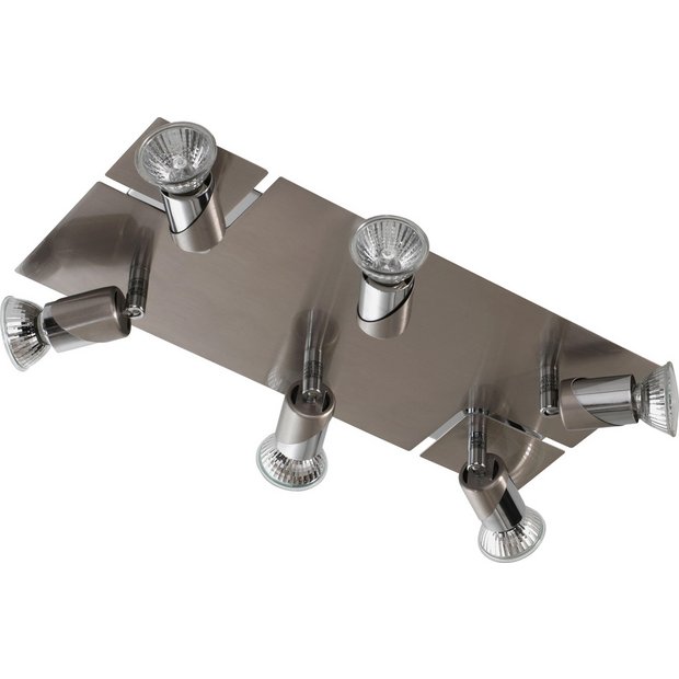 Buy Collection Enigma 6 Spotlight Plate Chrome at Argos.co.uk Your