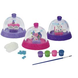 Chad Valley Make and Paint Glitter Water Domes Craft Kit