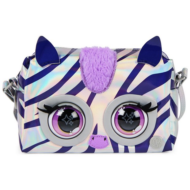 Buy Purse Pets Metallic Mood Magic Zebra Hand Bag Jewellery and