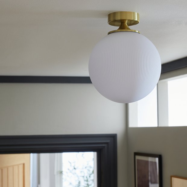 Globe on sale ceiling light