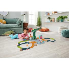 Thomas & Friends Talking Cranky Delivery Train & Thomas Set