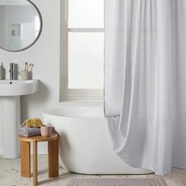 Argos Home Plain Shower Curtain
