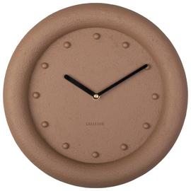 Karlsson Petra Analogue Wall Clock - Terracotta
