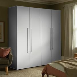 Habitat Atlas 4 Door Wardrobe
